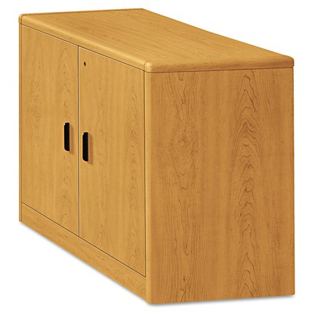 HON Locking Storage Cabinet, 36w x 20d x 29 1/2h, Harvest H107291.CC